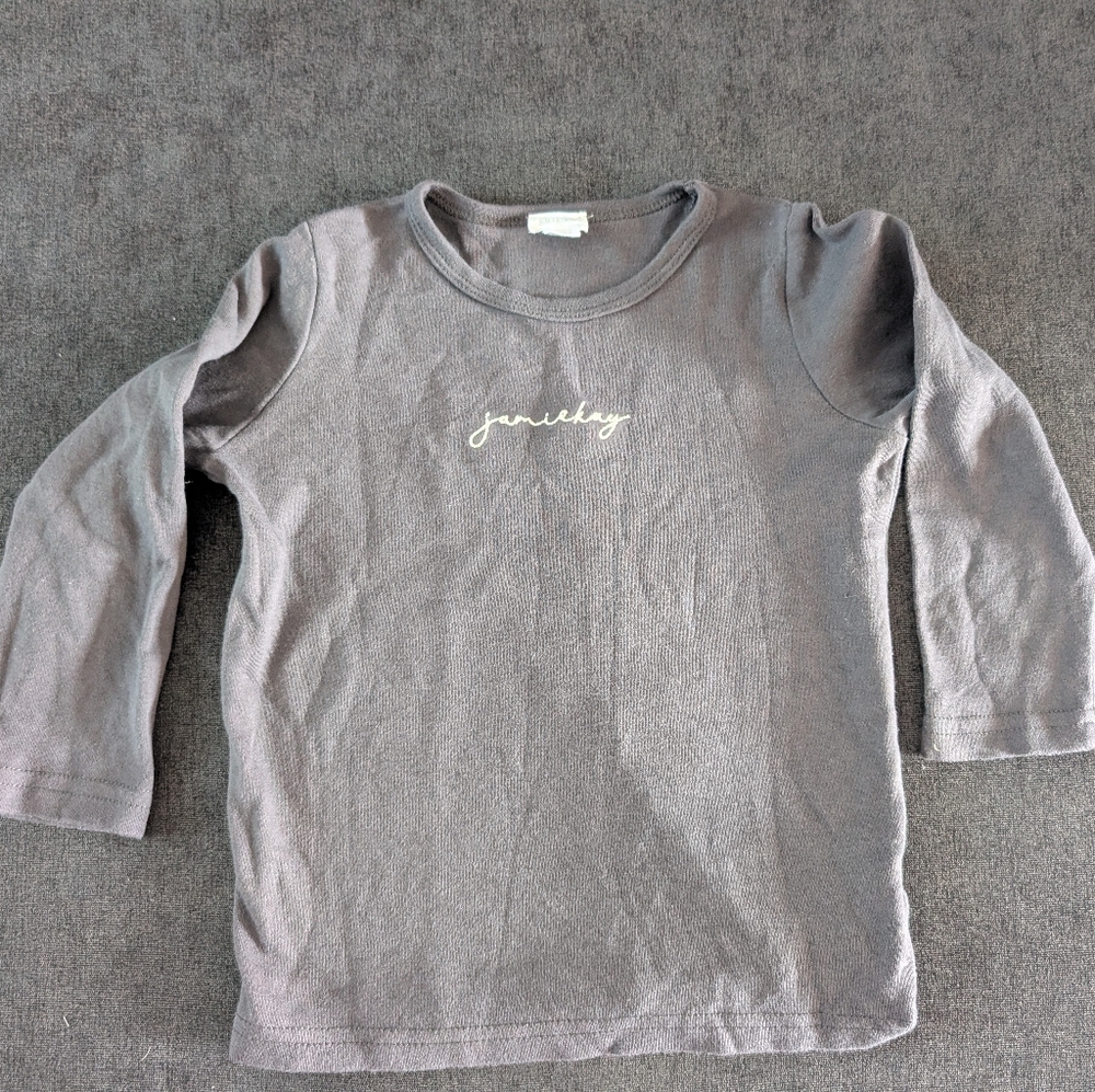 🌼2/$30🌼Jamie Kay Pima Cotton Charcoal Long Sleeve Tee